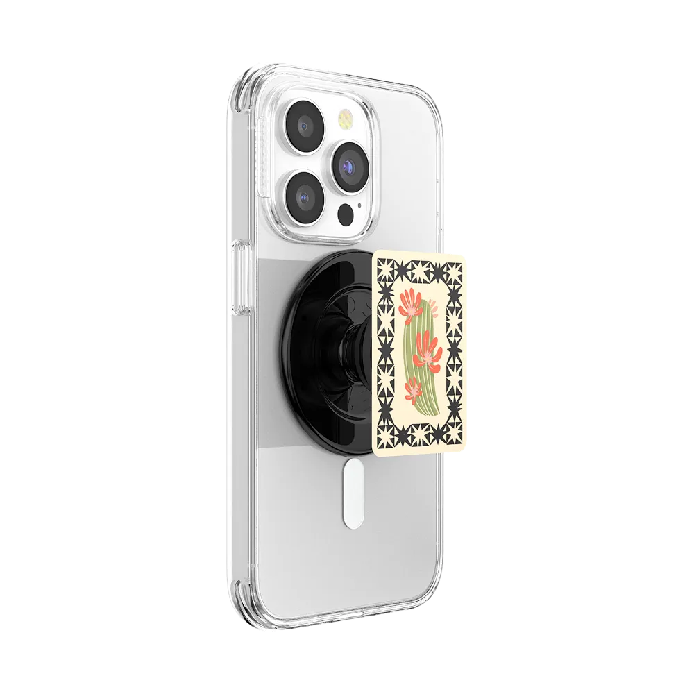 Card Desert Bloom — MagSafe PopGrip