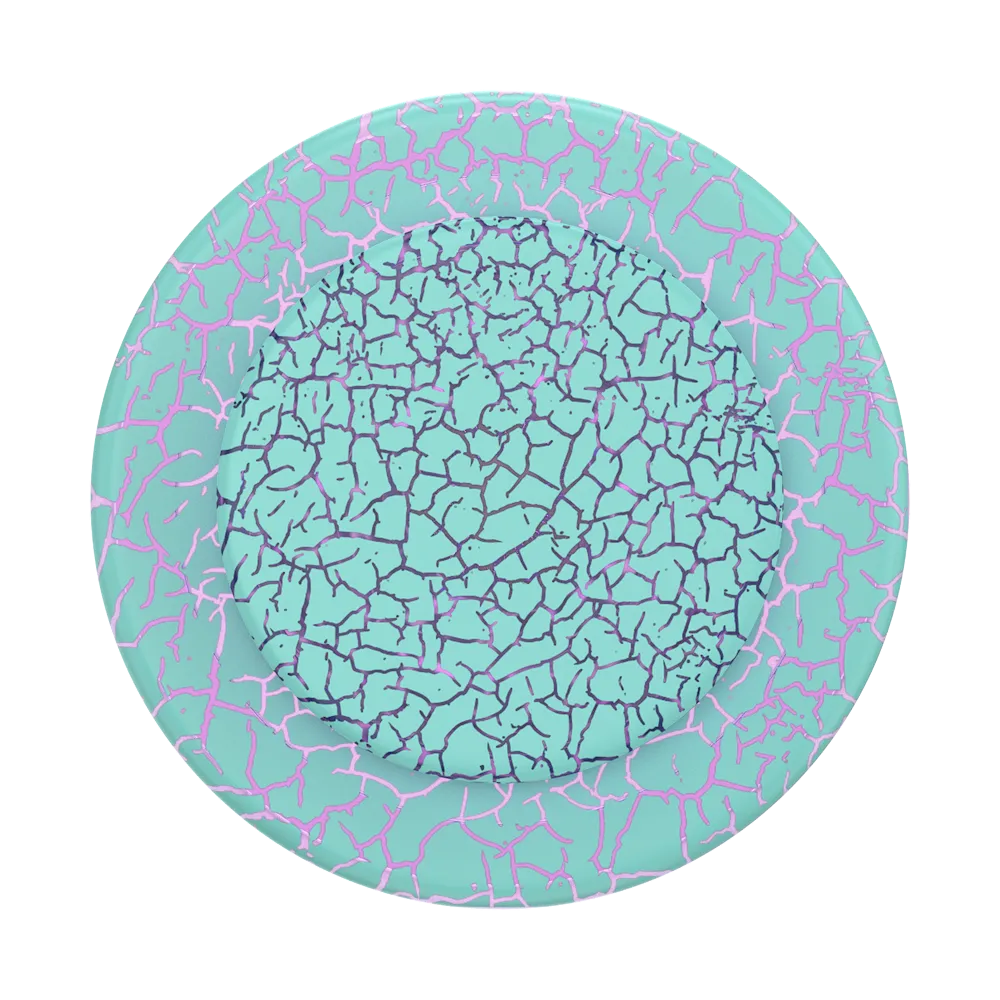 Crackle Reef Printed Sugar Plum — MagSafe PopGrip