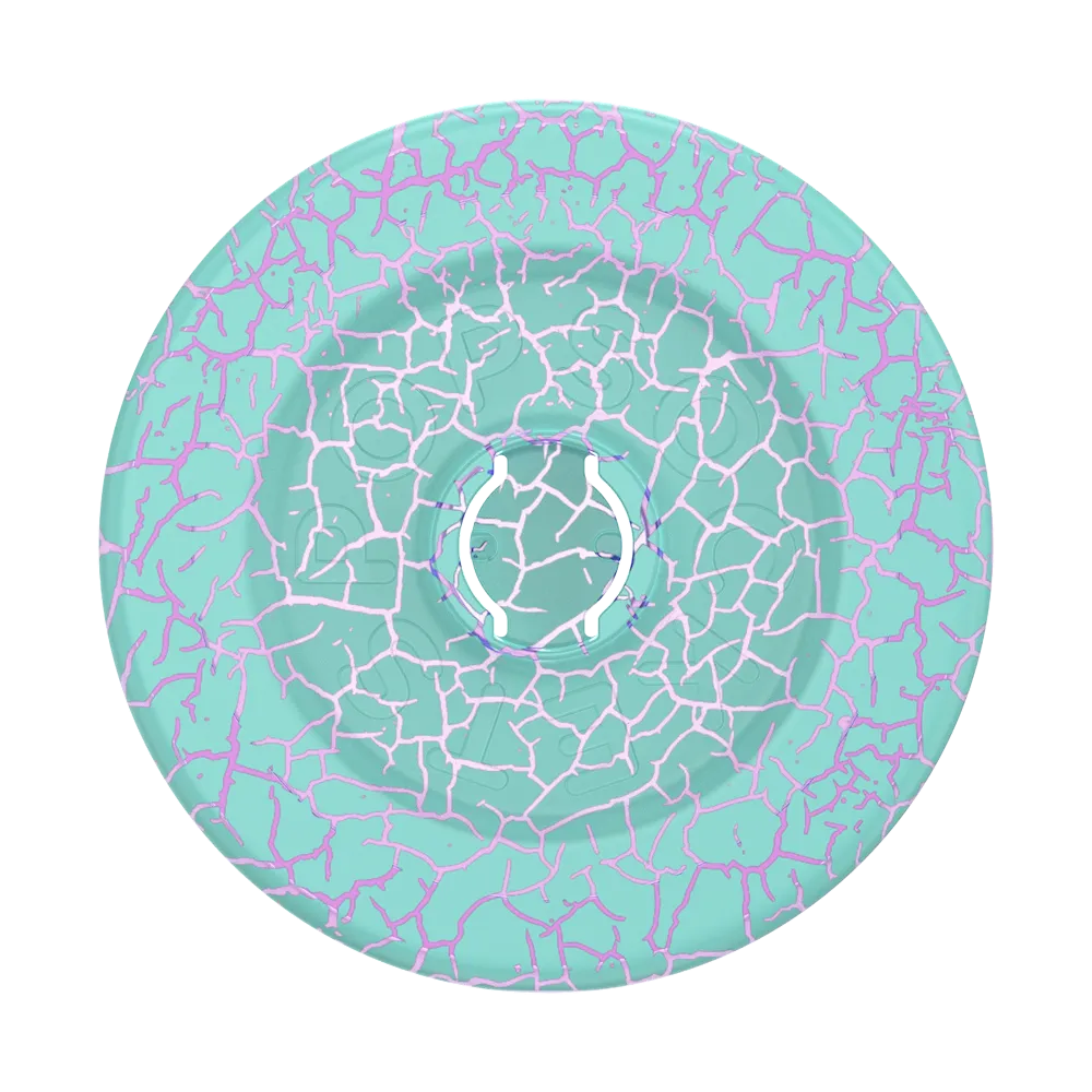 Crackle Reef Printed Sugar Plum — MagSafe PopGrip