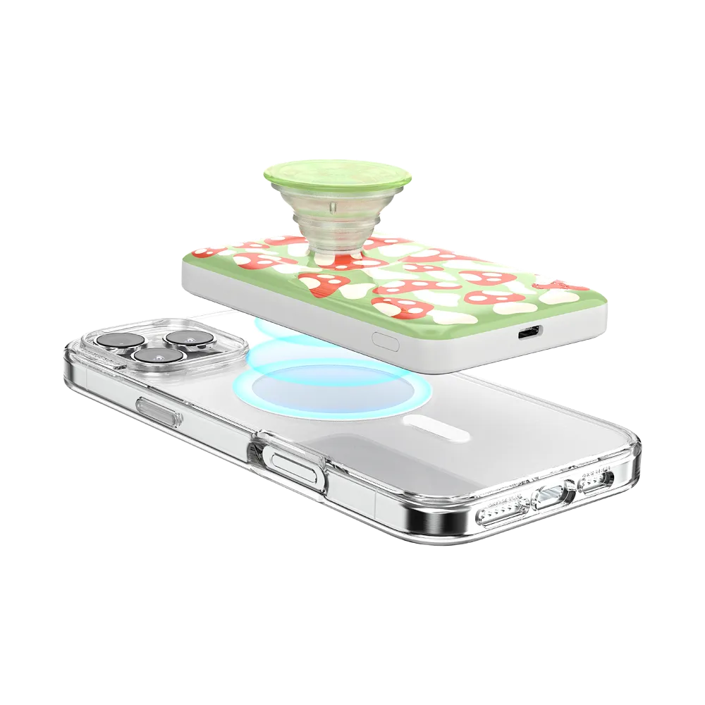 Red Shrooms Green — MagSafe PowerPack