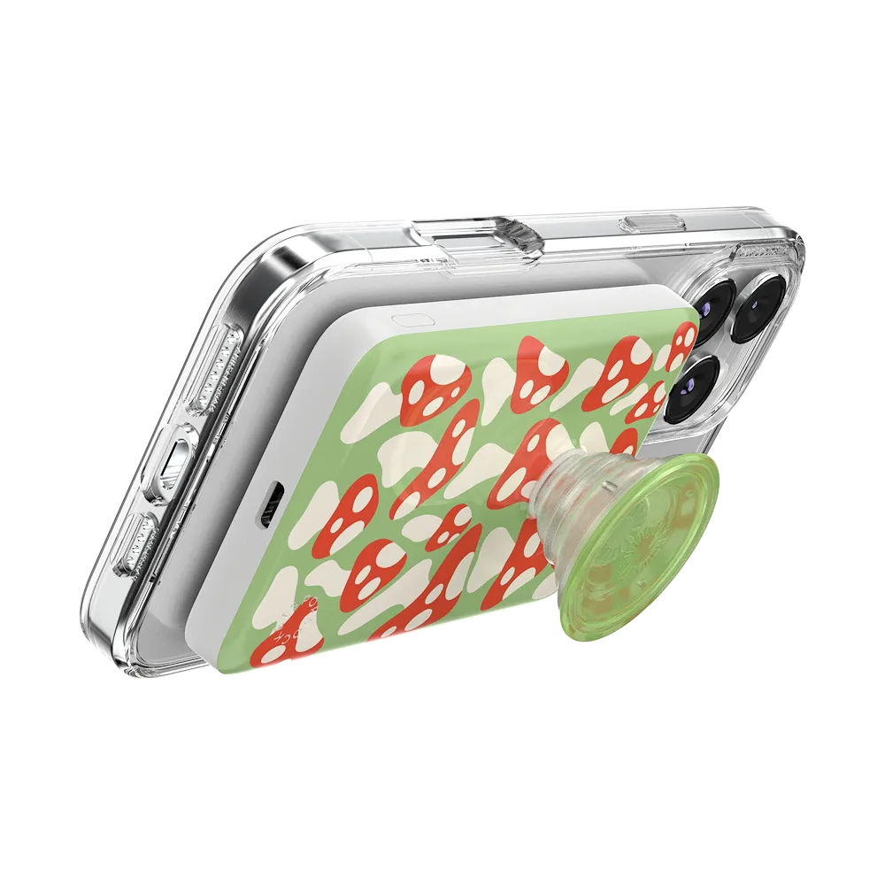 Red Shrooms Green — MagSafe PowerPack