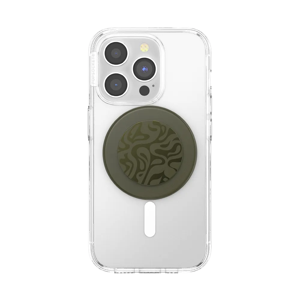 Aluminum Swirl — MagSafe PopGrip