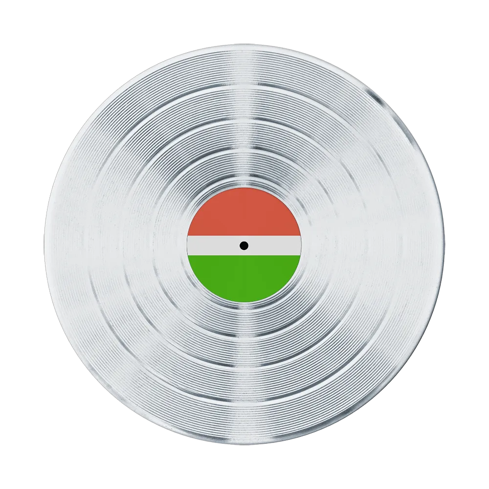 Backspin Aluminum 45rpm Silver — Adhesive PopGrip