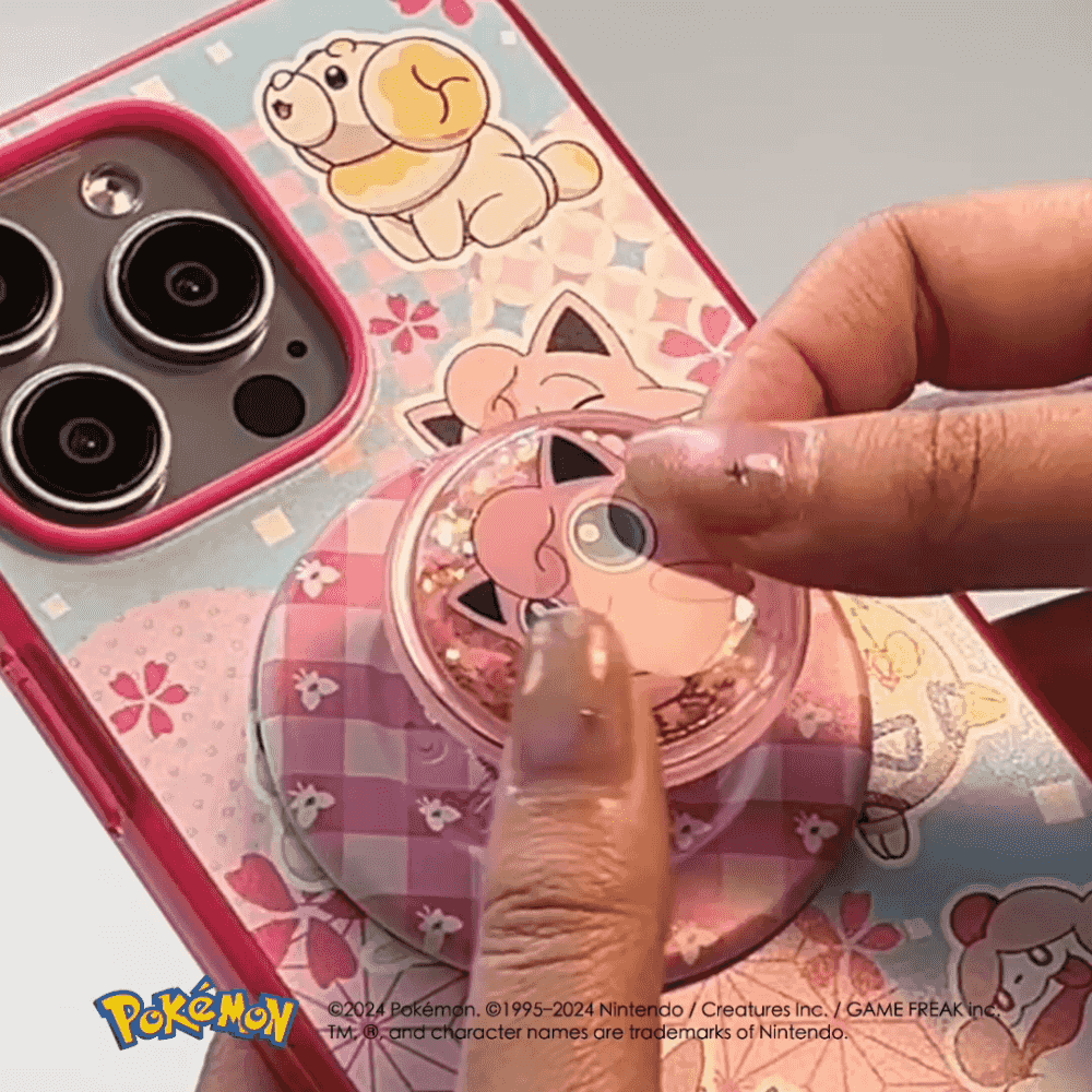 Tidepool Squishy Jigglypuff Sparkle — MagSafe PopGrip 3 Tidepool Squishy Jigglypuff Sparkle — MagSafe PopGrip