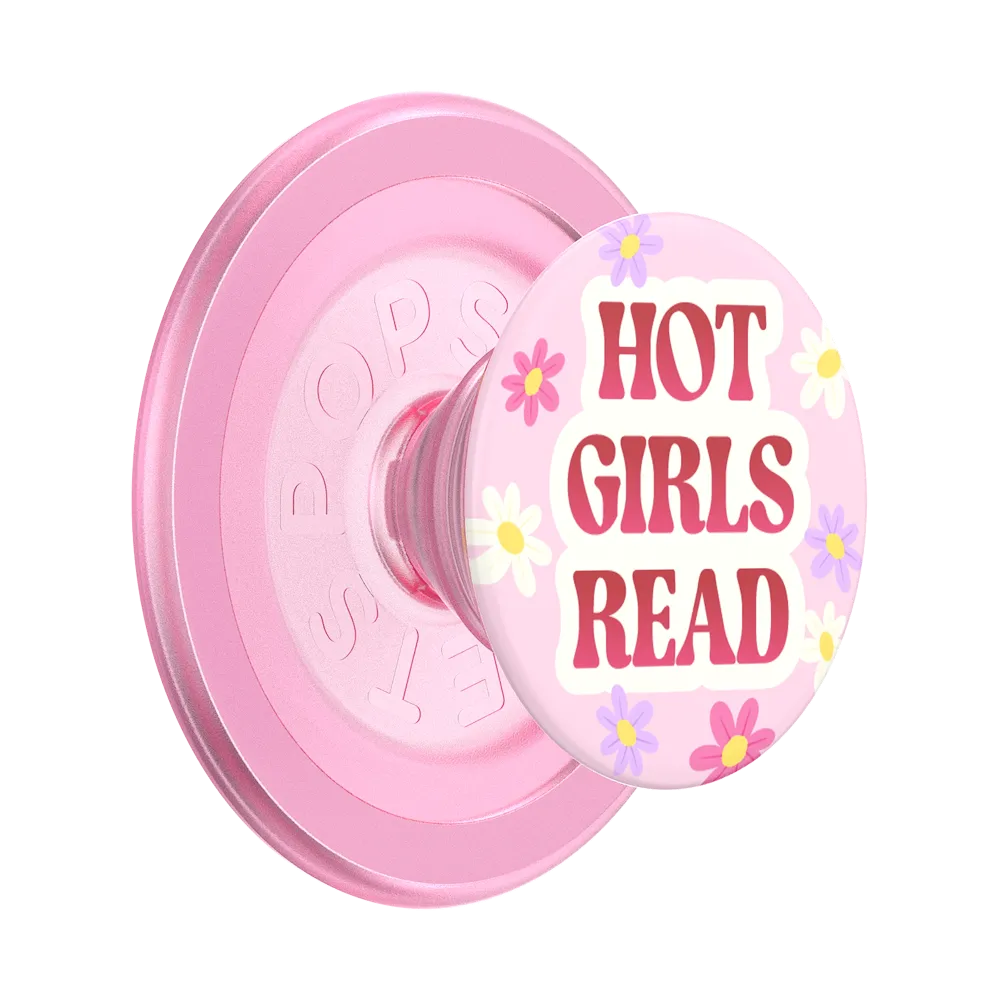 Hot Girls Read Pink — MagSafe PopGrip