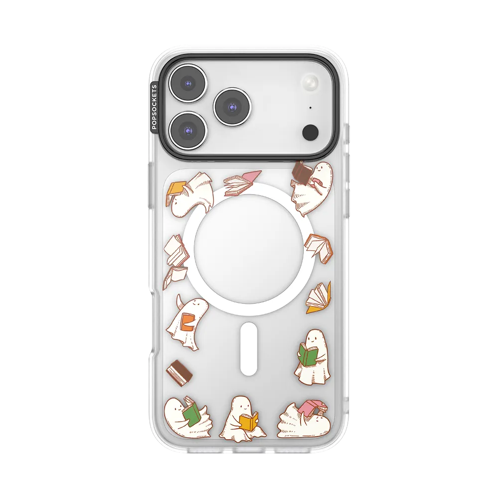 Spooky Book Club Clear — iPhone 17 Pro Max MagSafe Case 1 Spooky Book Club Clear — iPhone 17 Pro Max MagSafe Case