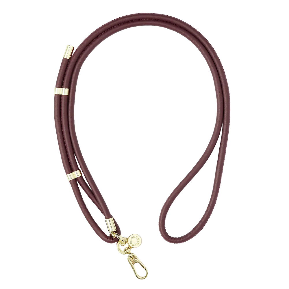 Oxblood — Phone Strap