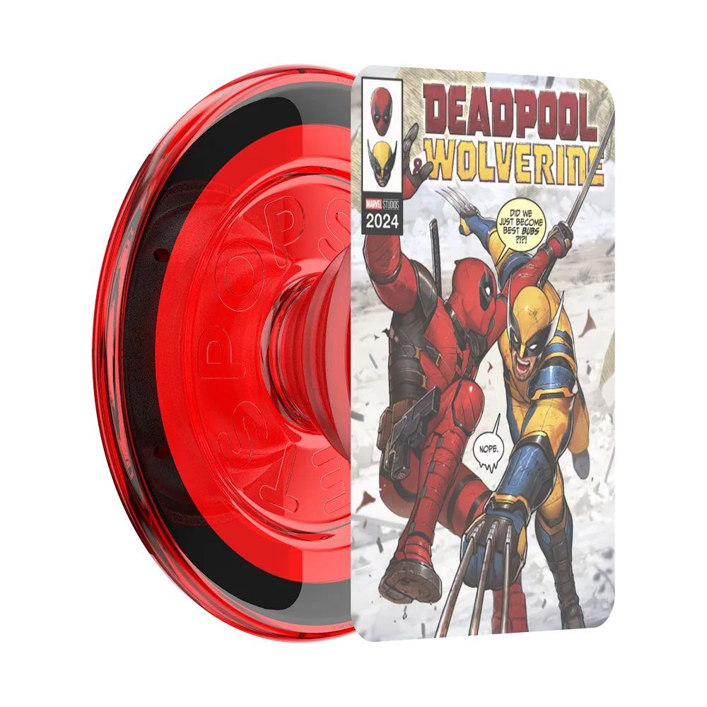 Deadpool and Wolverine Comic Cover — MagSafe PopGrip