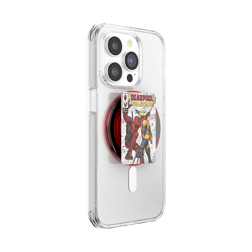 Deadpool and Wolverine Comic Cover — MagSafe PopGrip