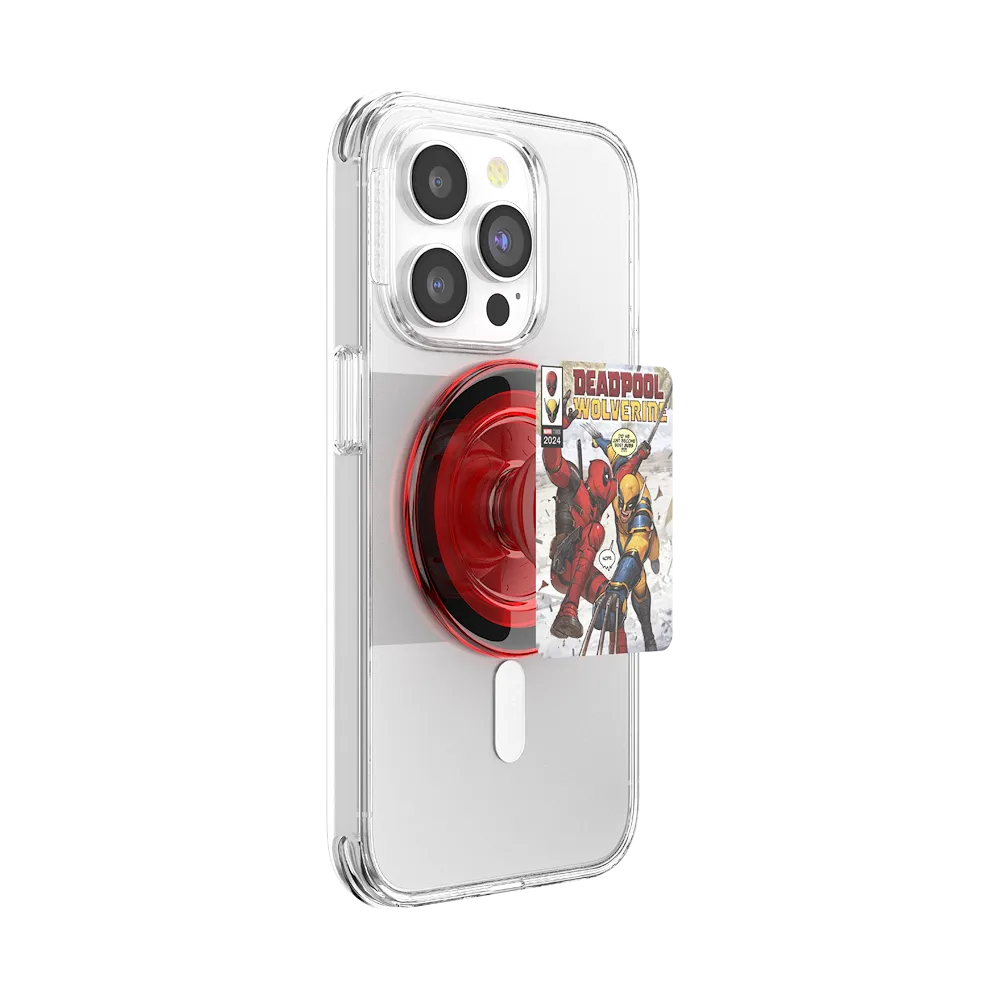 Deadpool and Wolverine Comic Cover — MagSafe PopGrip
