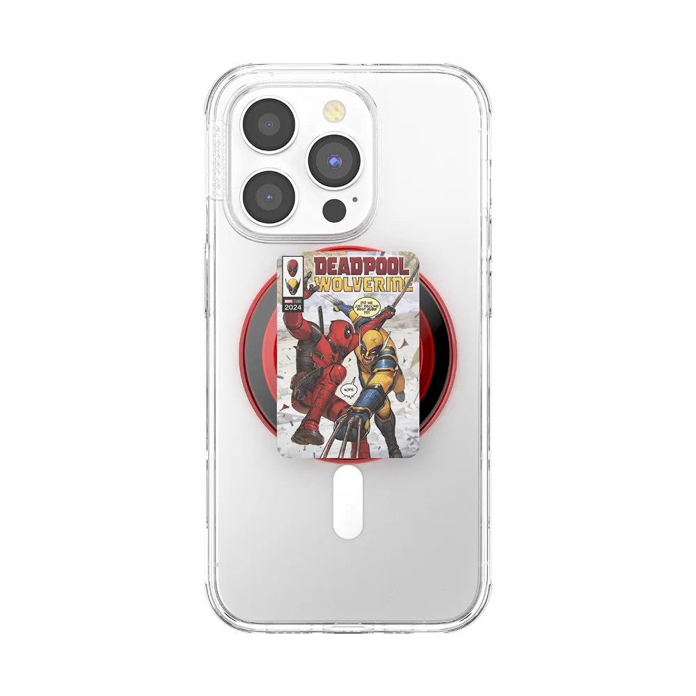 Deadpool and Wolverine Comic Cover — MagSafe PopGrip
