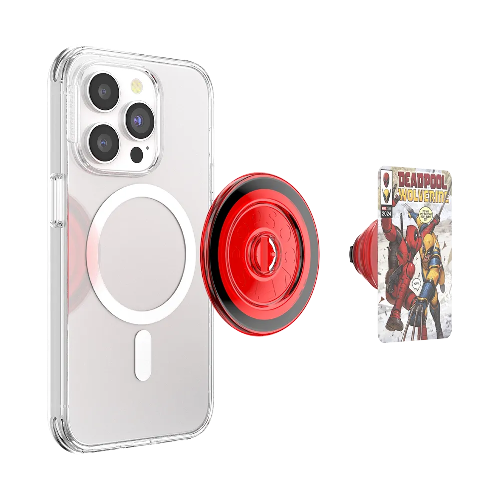 Deadpool and Wolverine Comic Cover — MagSafe PopGrip