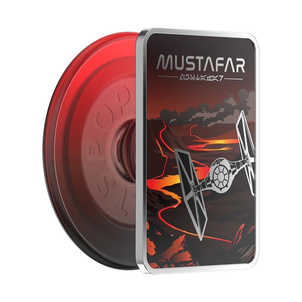 Enamel Welcome To Mustafar — MagSafe PopGrip