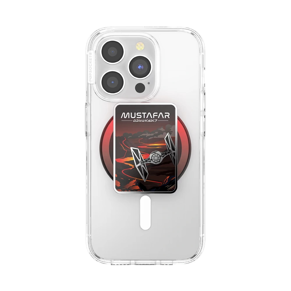 Enamel Welcome To Mustafar — MagSafe PopGrip