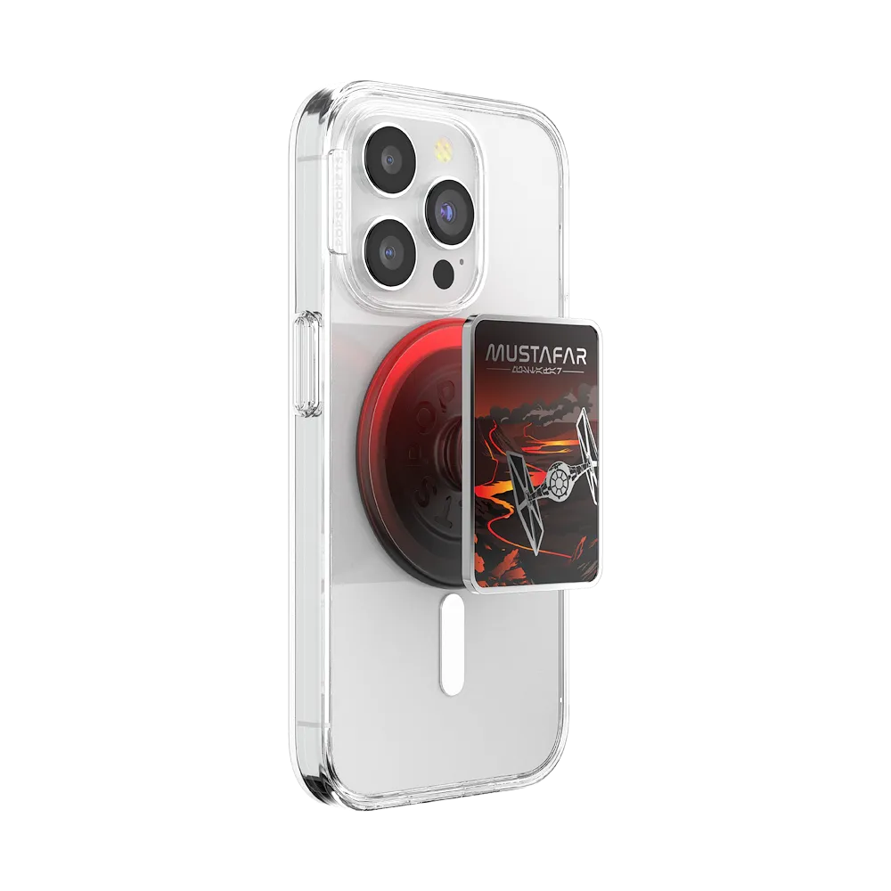 Enamel Welcome To Mustafar — MagSafe PopGrip