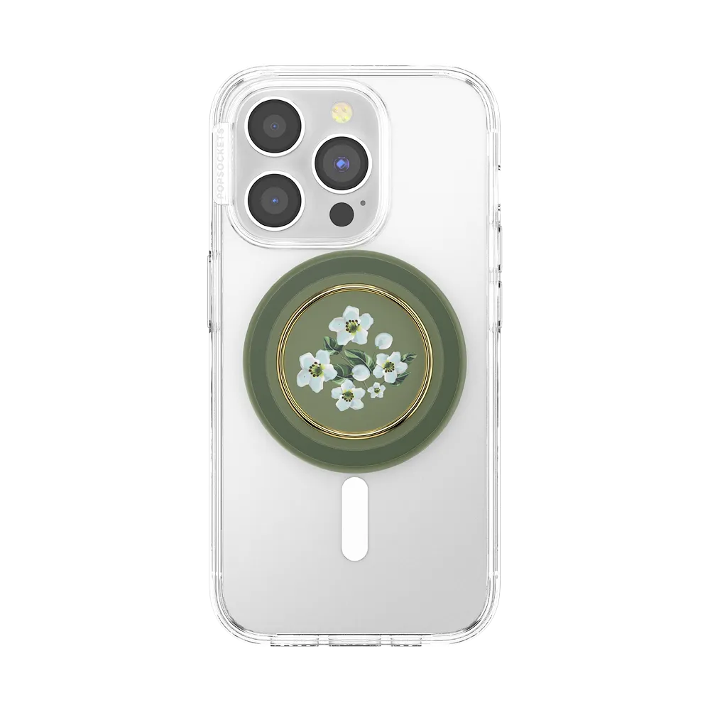 Enamel Floral Relief — MagSafe PopGrip 8 Enamel Floral Relief — MagSafe PopGrip