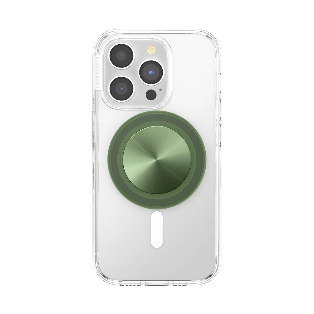 Aluminum Radial Olive — MagSafe PopGrip