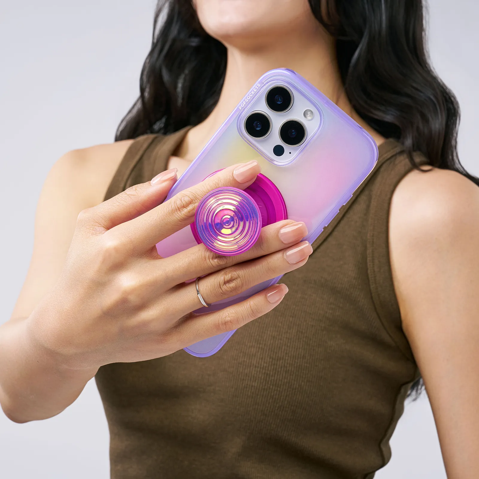 Ripple Iridescent Aviation — MagSafe PopGrip