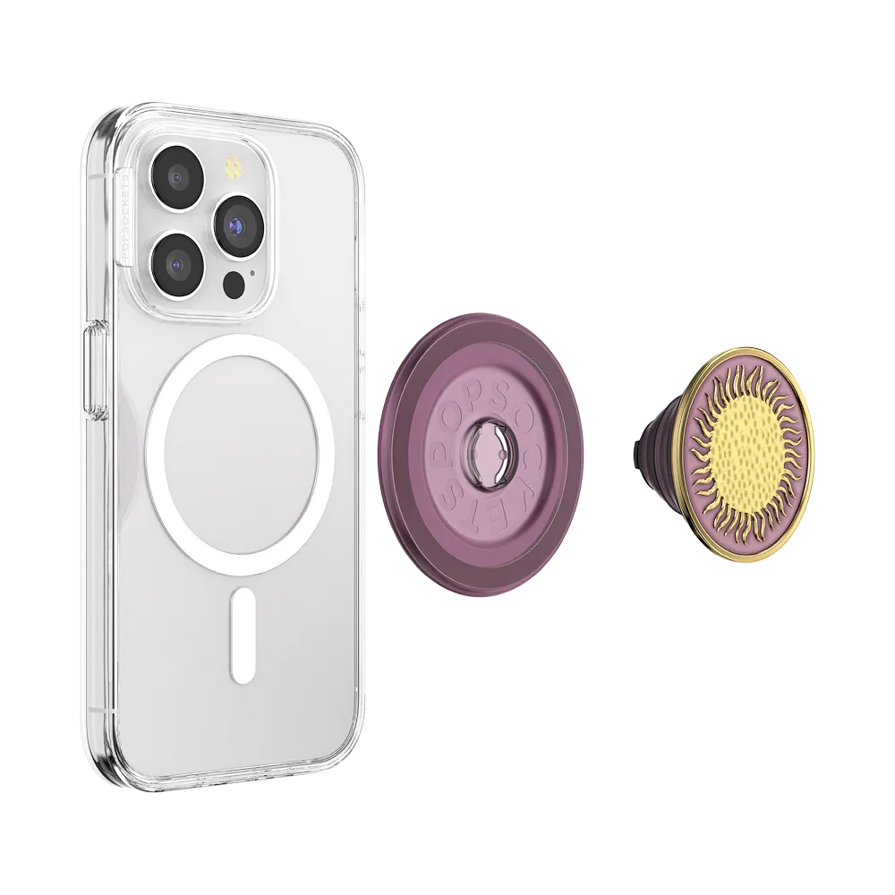 Enamel Sun Fire — MagSafe PopGrip