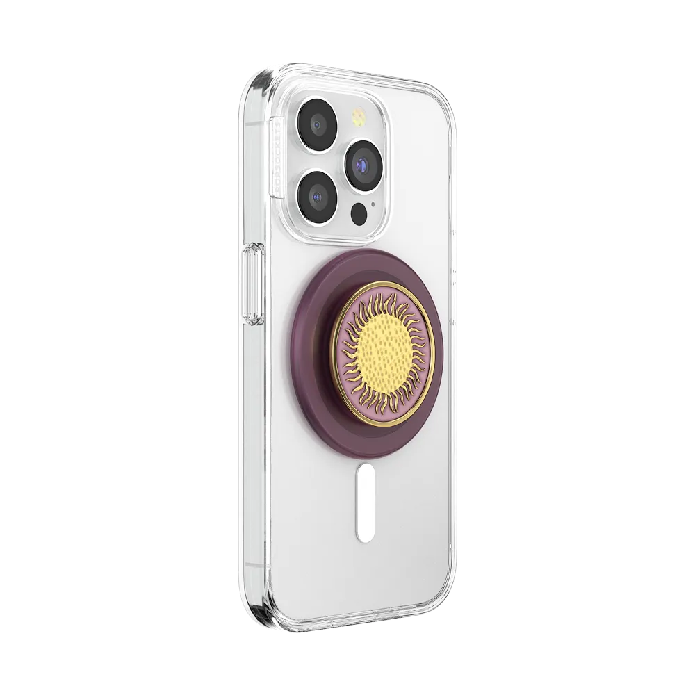 Enamel Sun Fire — MagSafe PopGrip