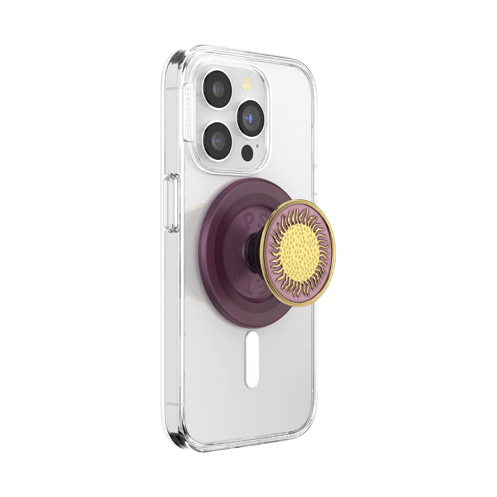 Enamel Sun Fire — MagSafe PopGrip