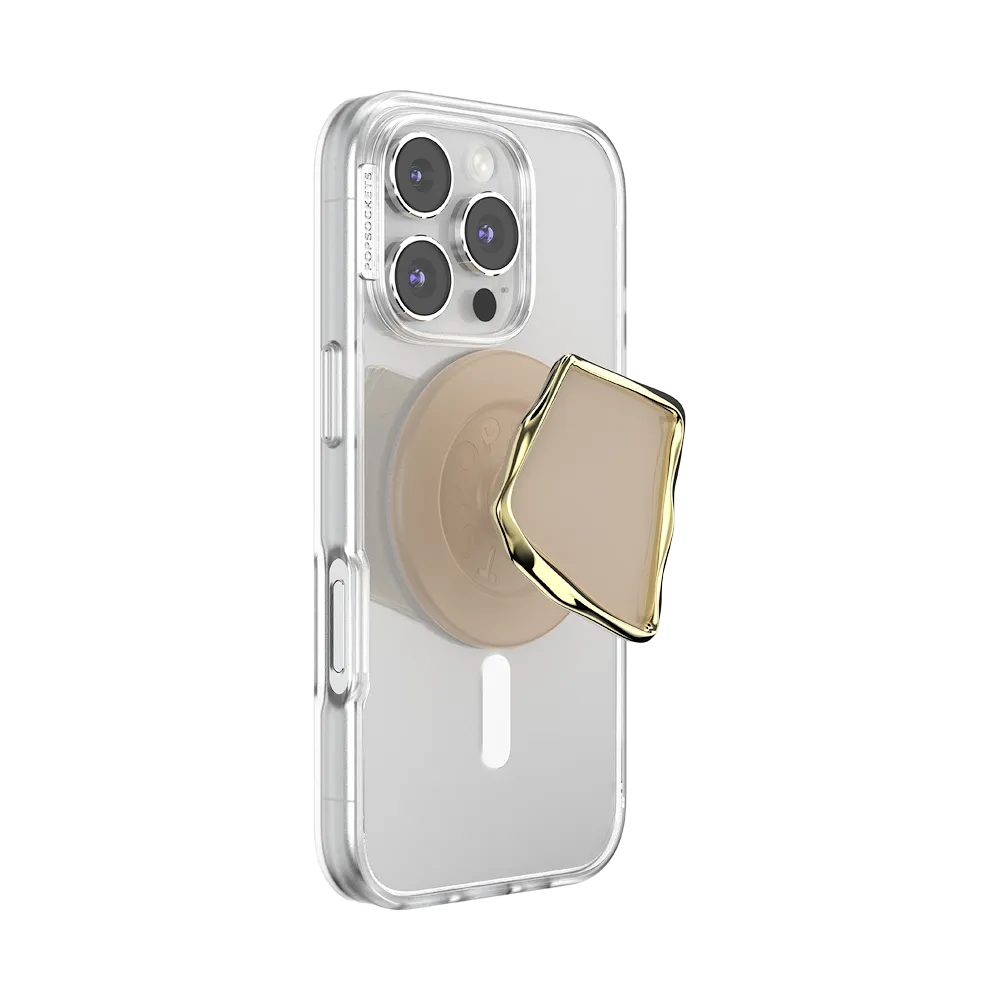 Enamel Latte Cut — MagSafe PopGrip