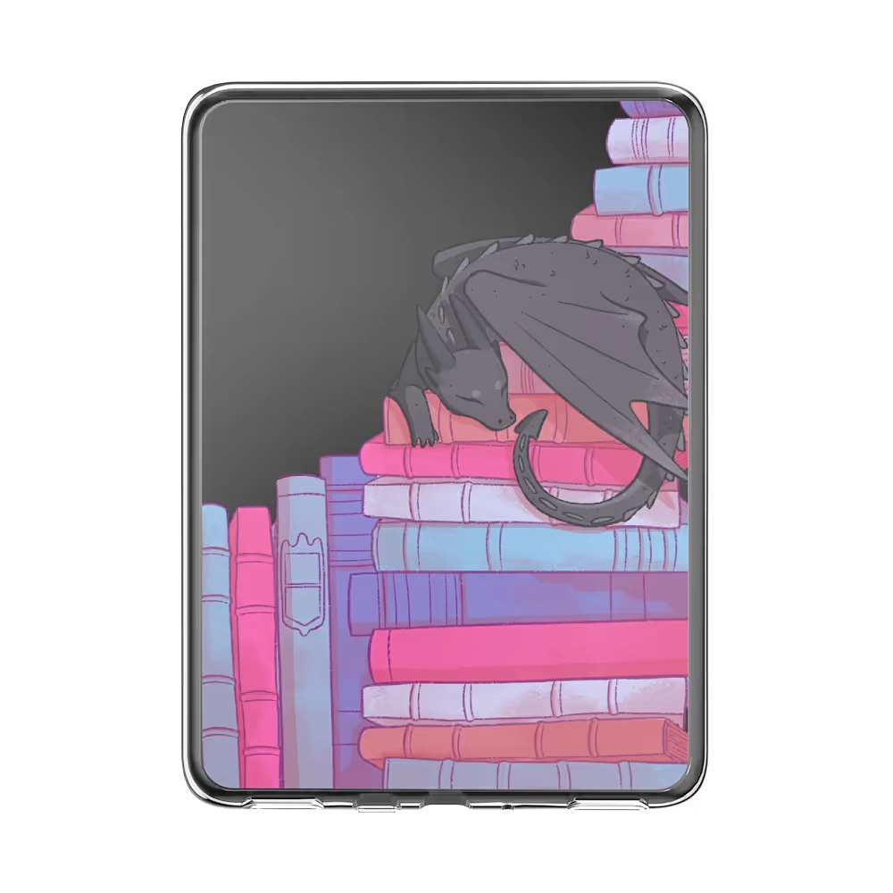 Curled Up With A Good Book — Kindle 12th Gen MagSafe Case