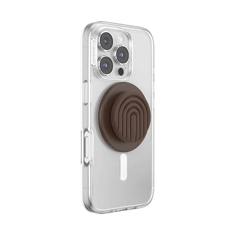 PopOut Curves Cocoa — MagSafe PopGrip 7 PopOut Curves Cocoa — MagSafe PopGrip