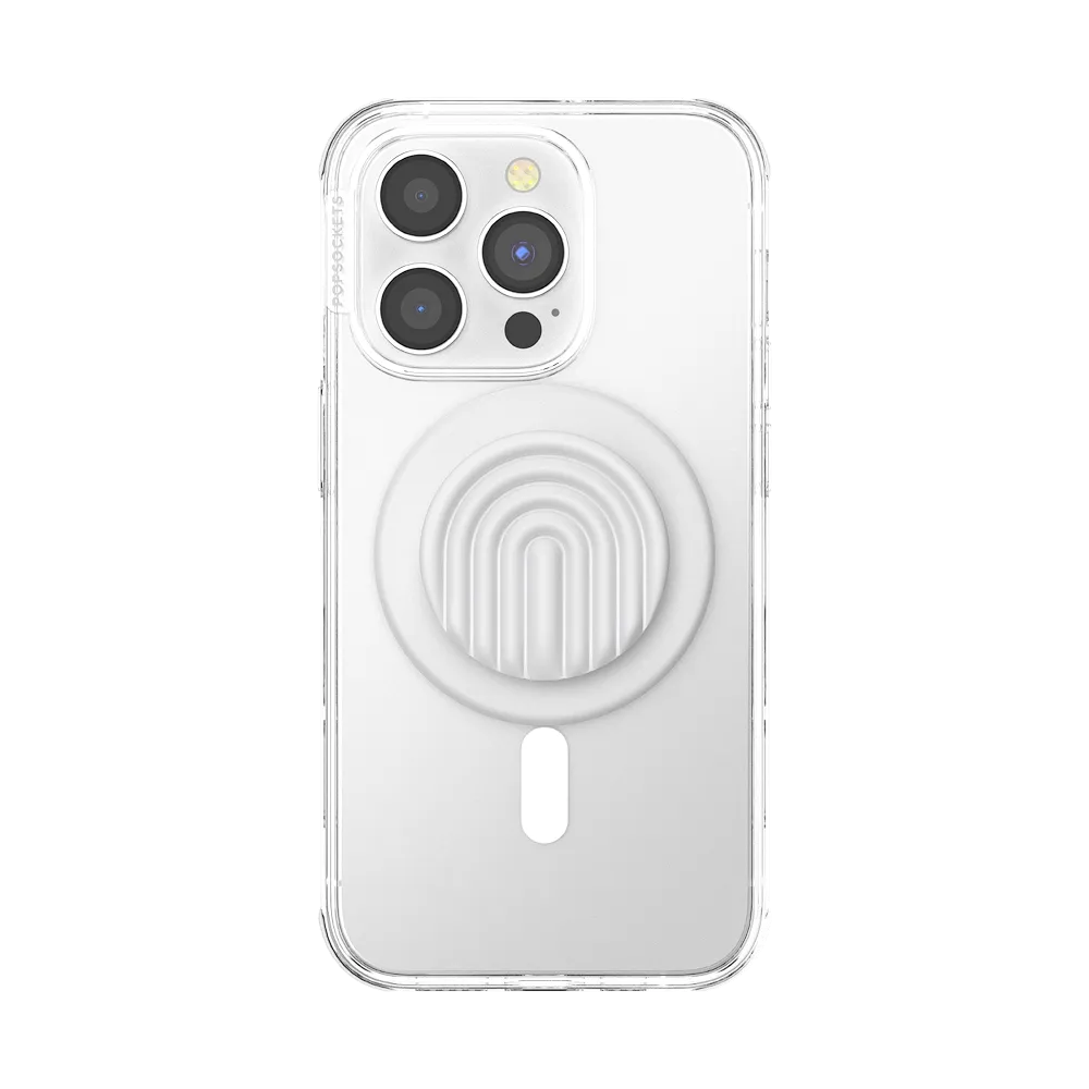PopOut Coconut Creme Curves — MagSafe PopGrip 3 PopOut Coconut Creme Curves — MagSafe PopGrip