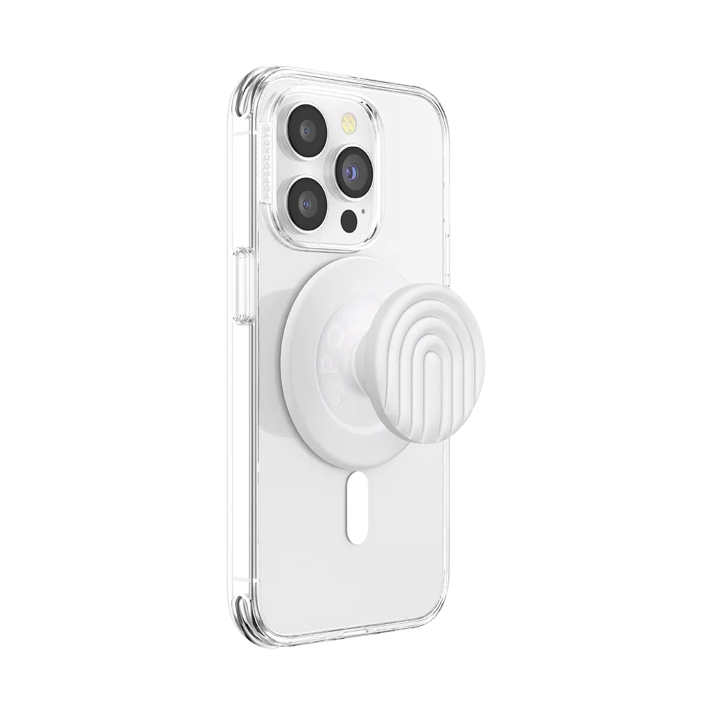 PopOut Coconut Creme Curves — MagSafe PopGrip 5 PopOut Coconut Creme Curves — MagSafe PopGrip