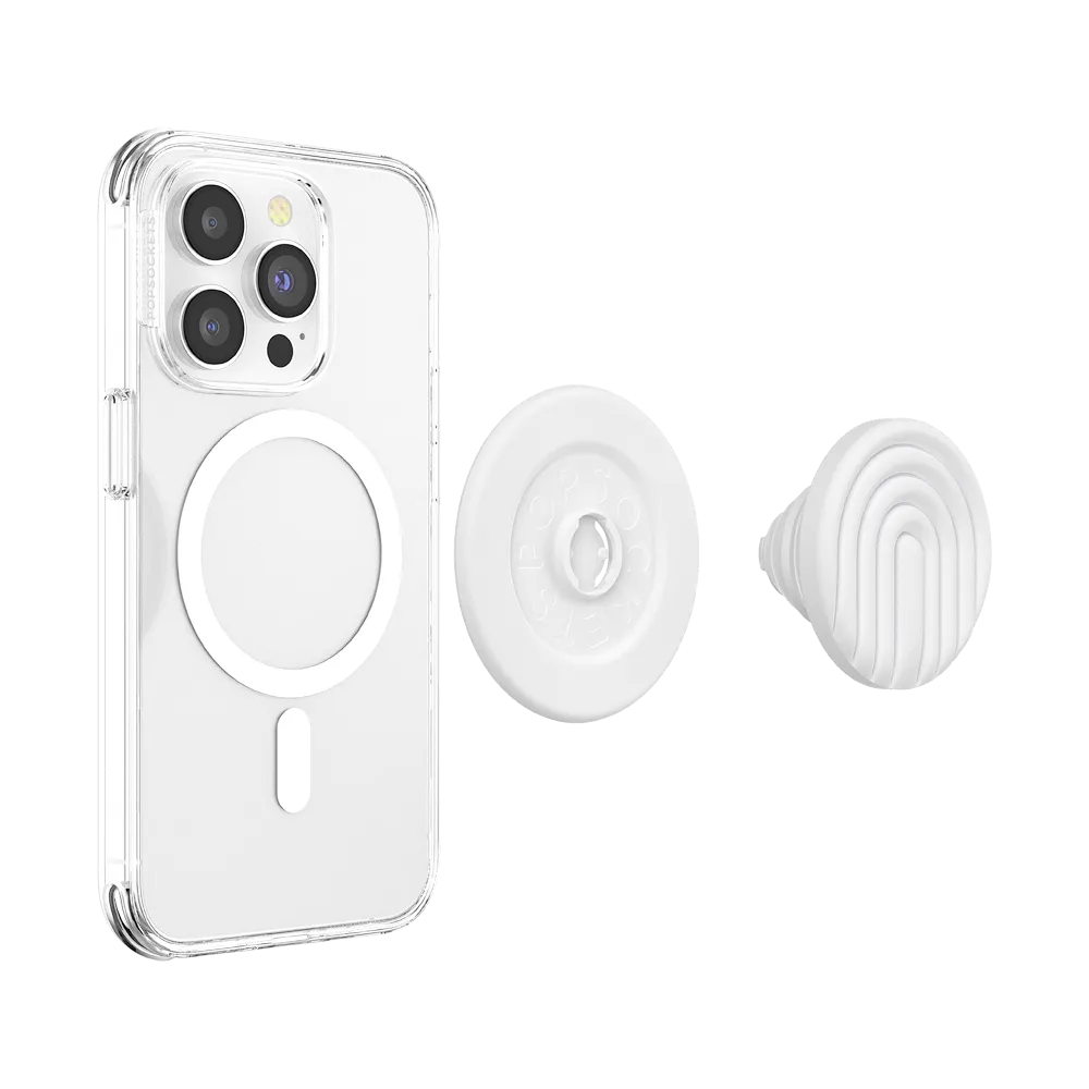 PopOut Coconut Creme Curves — MagSafe PopGrip 6 PopOut Coconut Creme Curves — MagSafe PopGrip