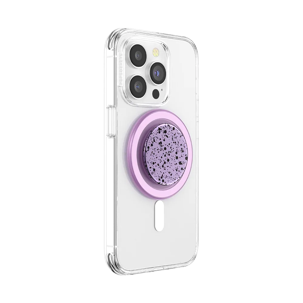 Aluminum Sugar Plum Speckle — MagSafe PopGrip 7 Aluminum Sugar Plum Speckle — MagSafe PopGrip