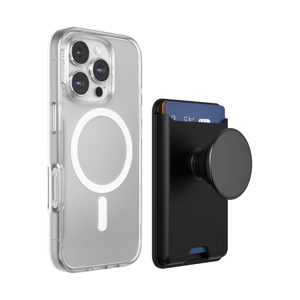 Black — Softgoods MagSafe PopWallet+ 4 Black — Softgoods MagSafe PopWallet+