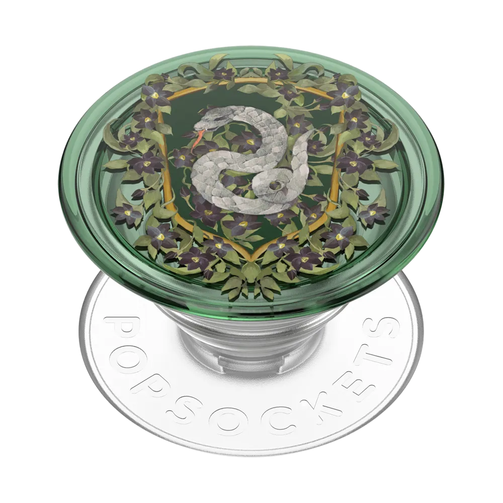 Slytherin Floral Crest — Adhesive PopGrip