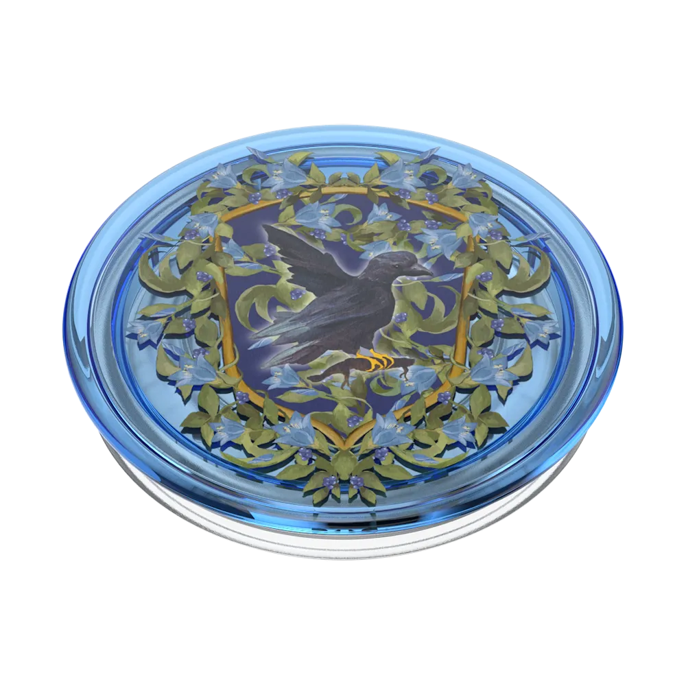 Ravenclaw Floral Crest — Adhesive PopGrip