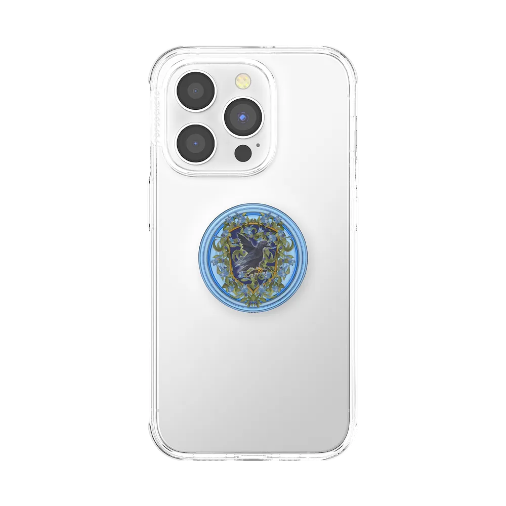 Ravenclaw Floral Crest — Adhesive PopGrip