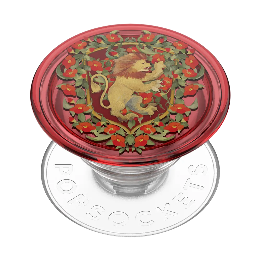 Gryffindor Floral Crest — Adhesive PopGrip
