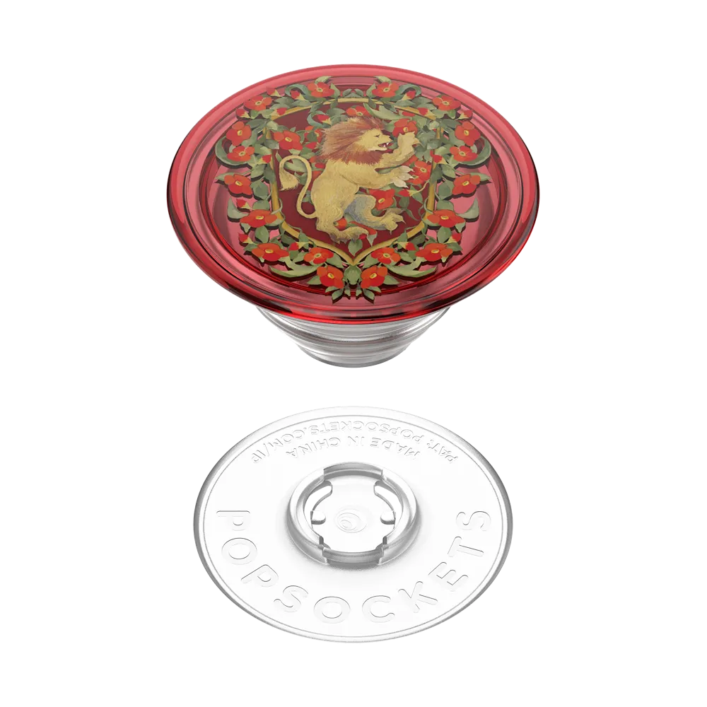 Gryffindor Floral Crest — Adhesive PopGrip