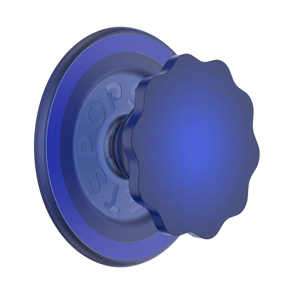 Molded Flower Cobalt — MagSafe PopGrip