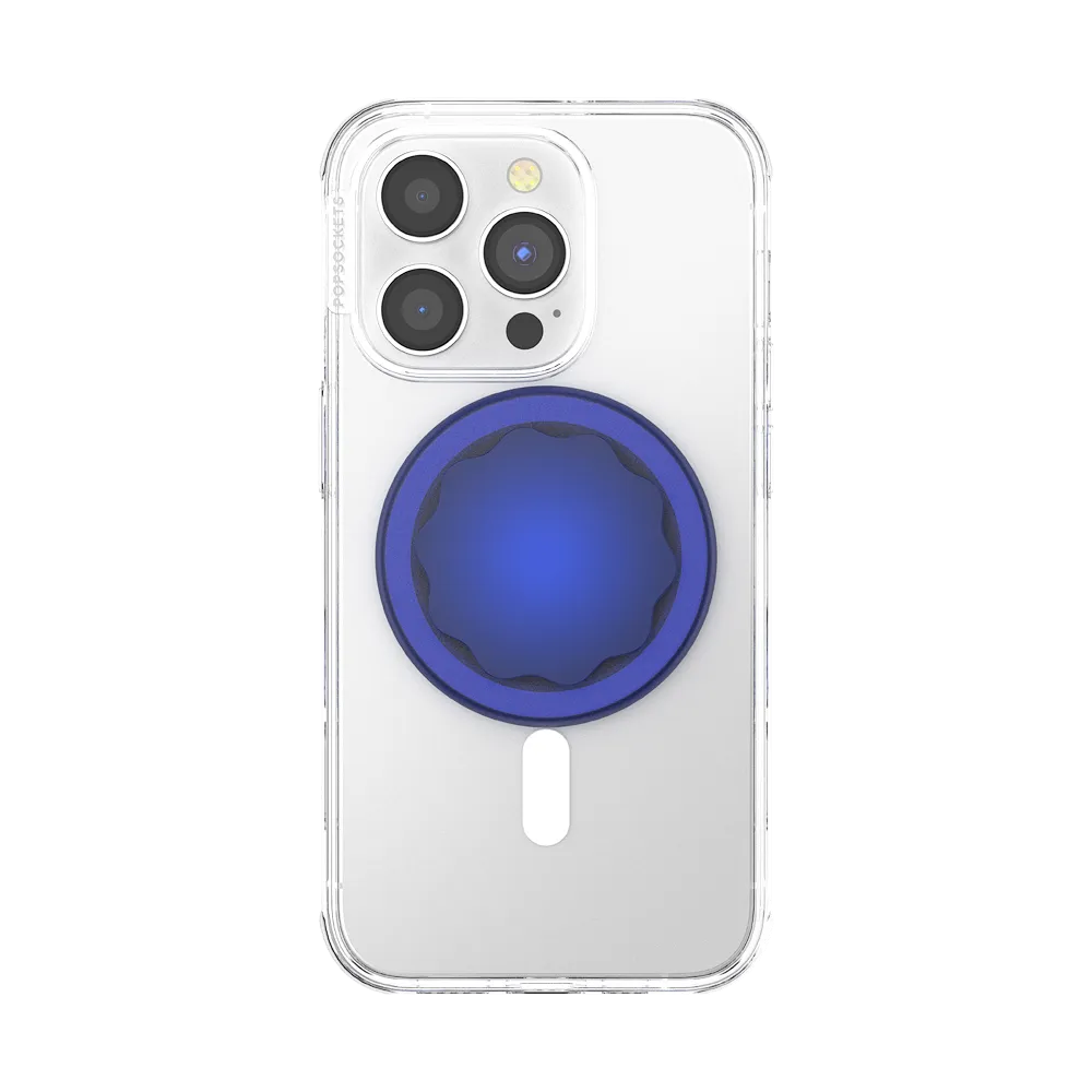 Molded Flower Cobalt — MagSafe PopGrip