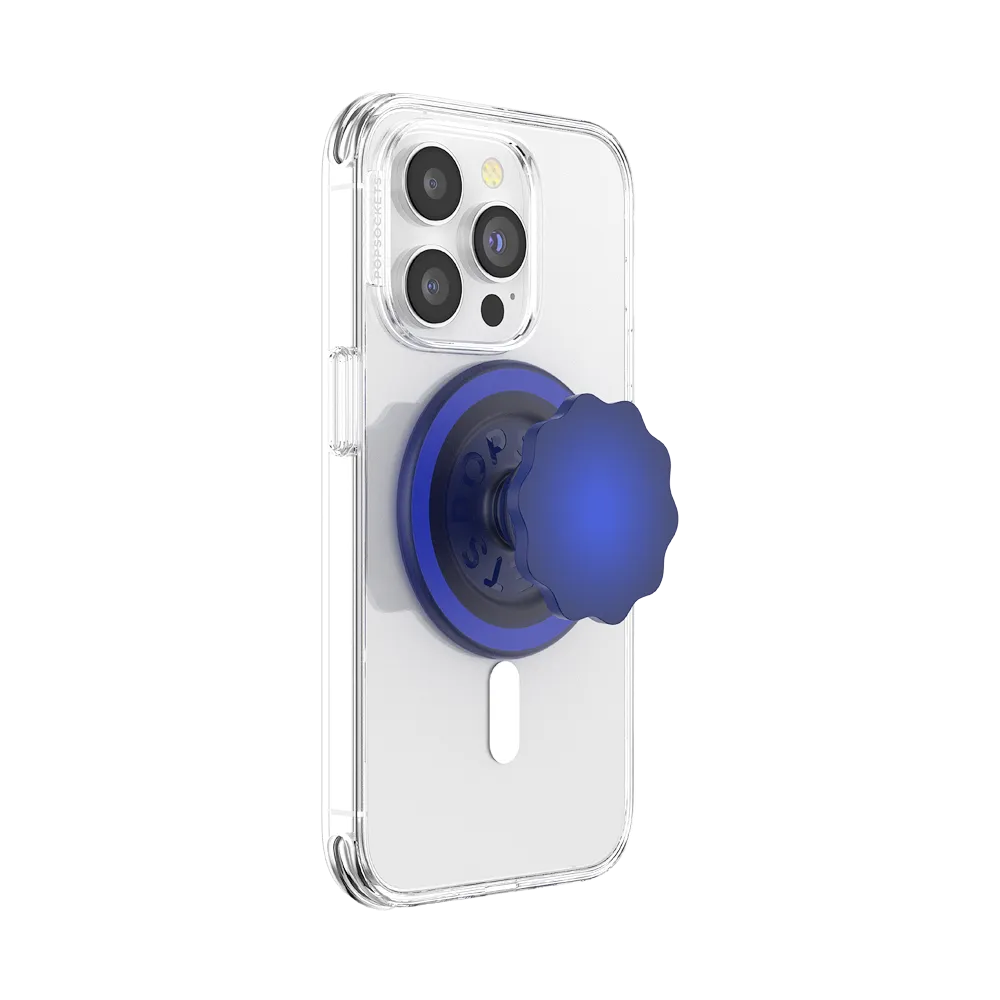 Molded Flower Cobalt — MagSafe PopGrip