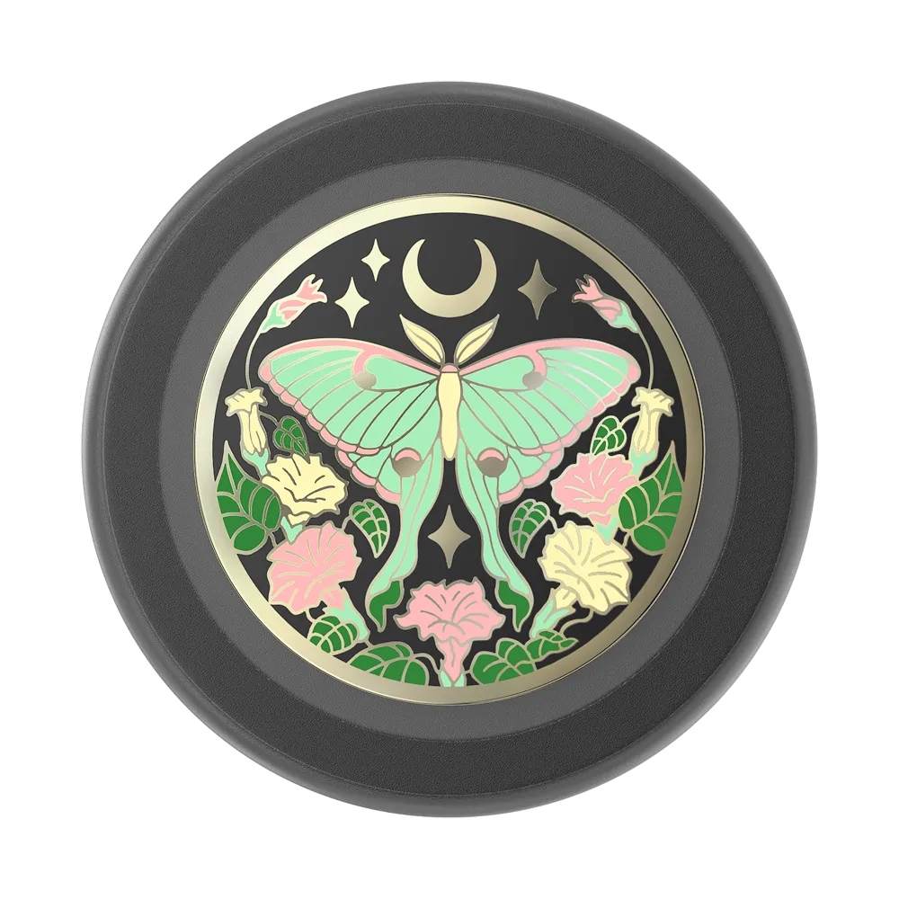 Enamel Luna Moth — MagSafe PopGrip
