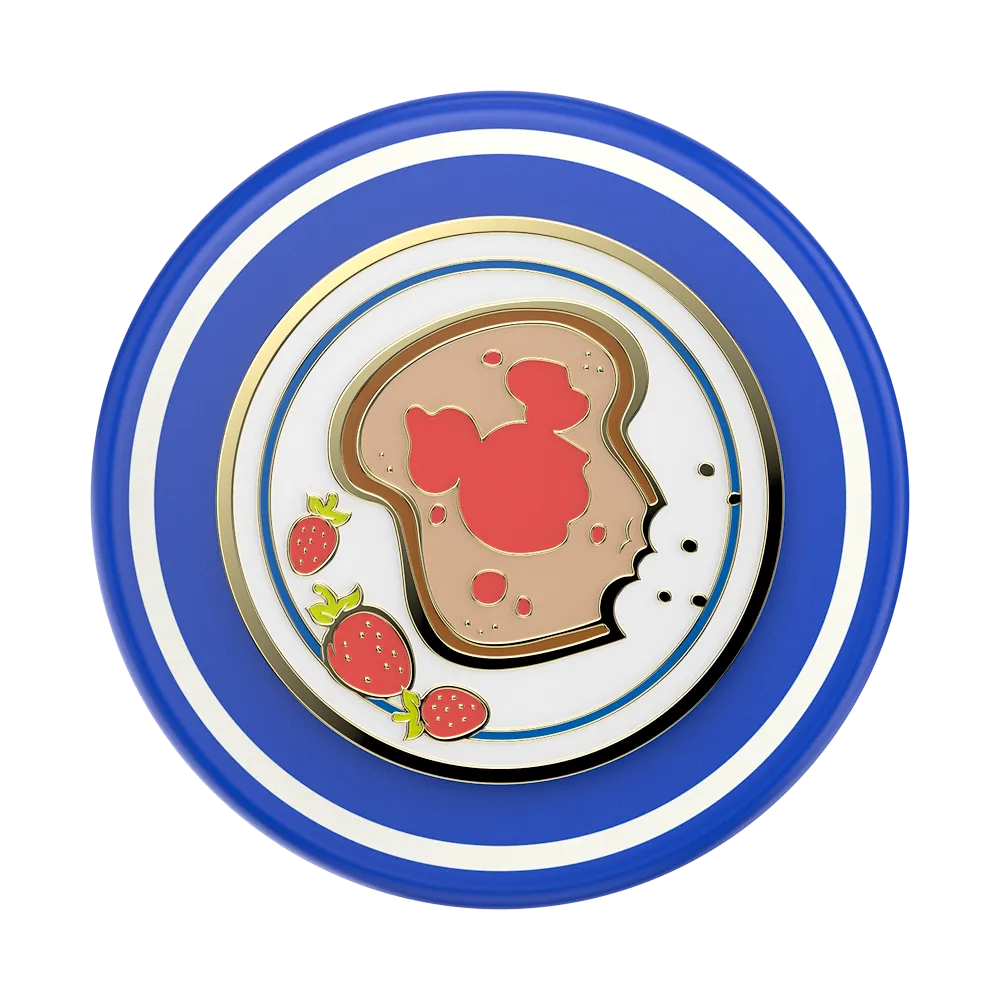 Enamel Mickey Toast — MagSafe PopGrip