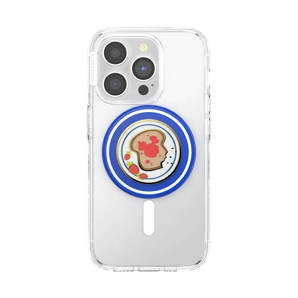 Enamel Mickey Toast — MagSafe PopGrip