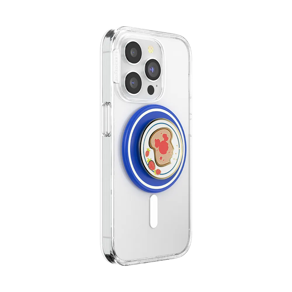 Enamel Mickey Toast — MagSafe PopGrip