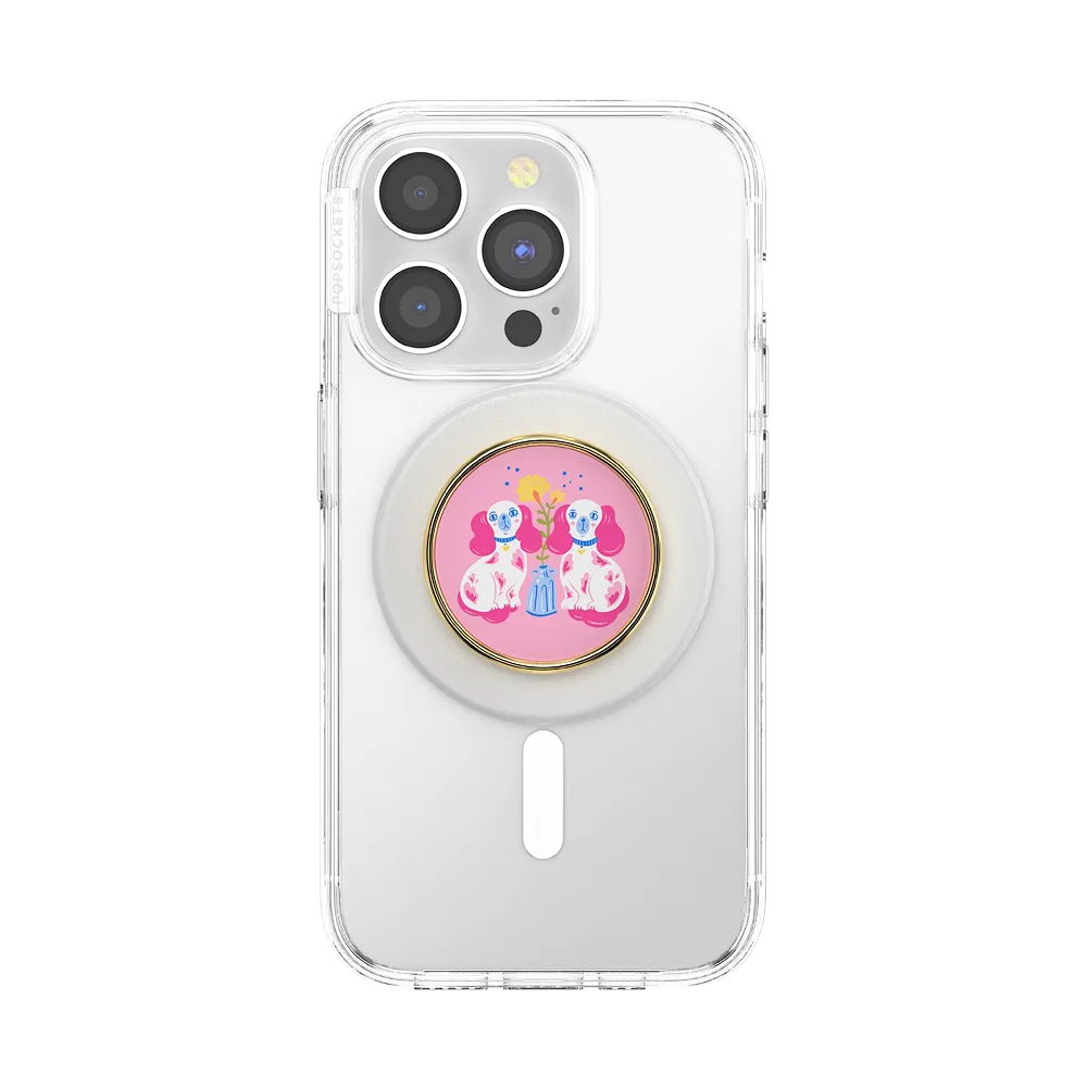 Enamel Staffordshire Furries — MagSafe PopGrip 4 Enamel Staffordshire Furries — MagSafe PopGrip
