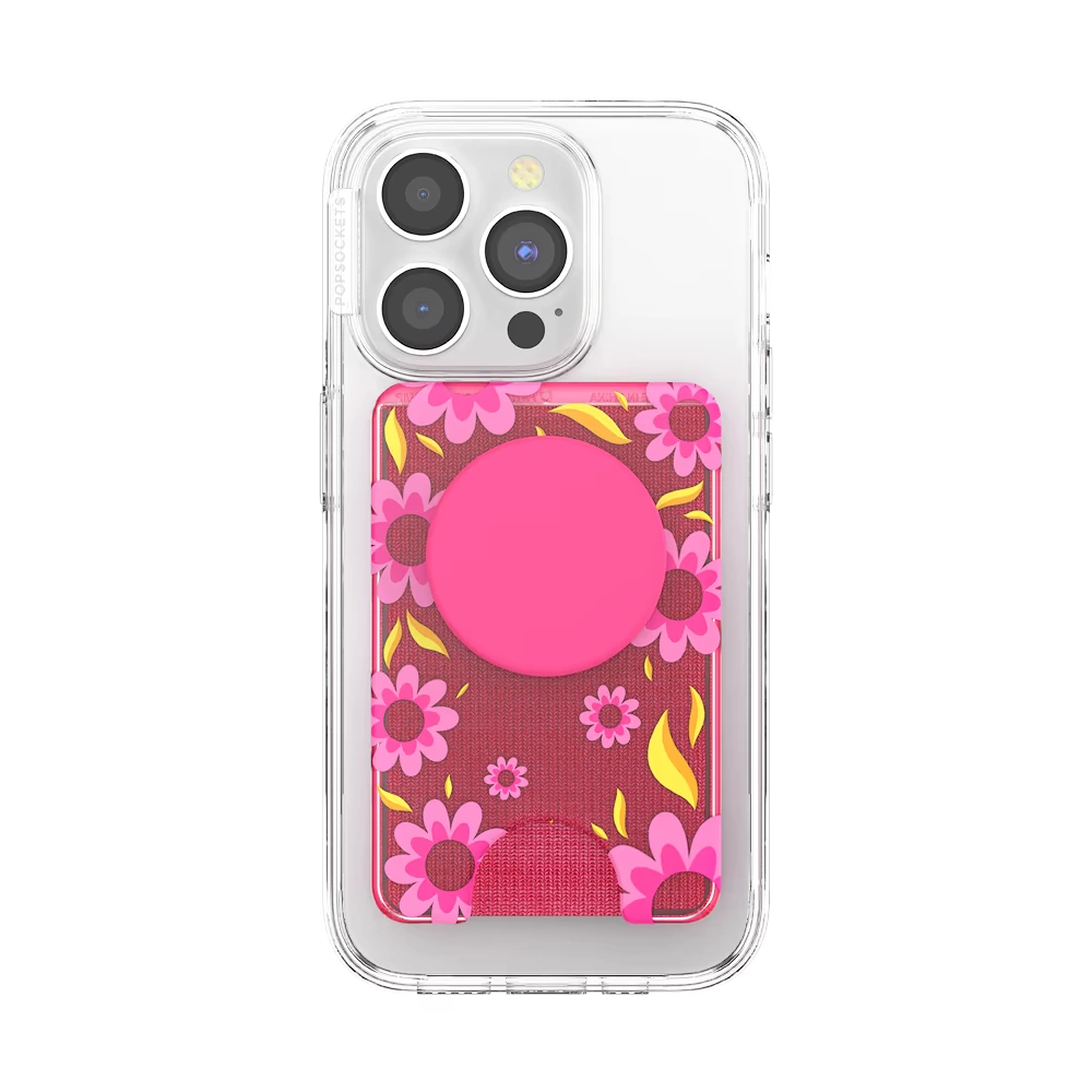 Pink Relief — MagSafe PopWallet+
