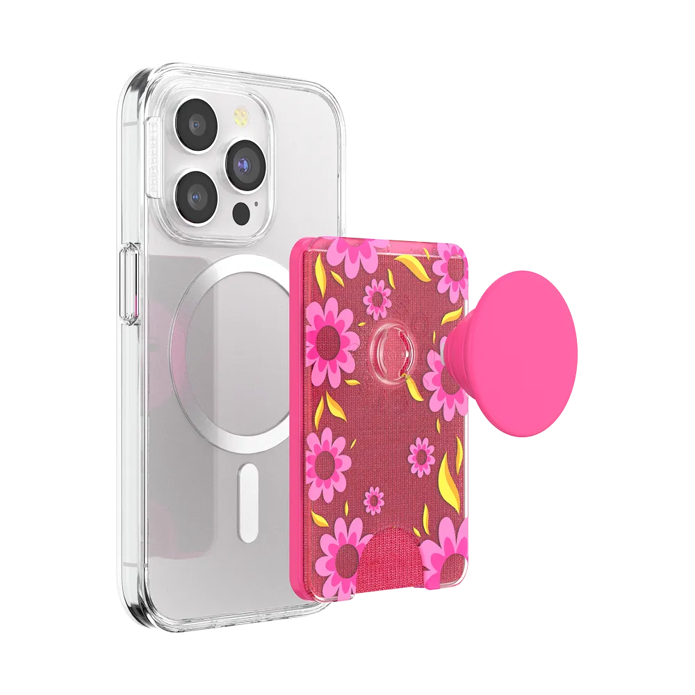 Pink Relief — MagSafe PopWallet+